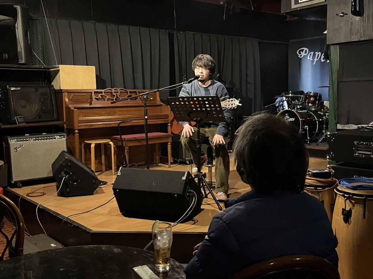 【LIVEHACK IBARAKI】第3弾
LIVE MUSIC PUB Papermoon

トップバッター

#ビザール北山

始まりました！