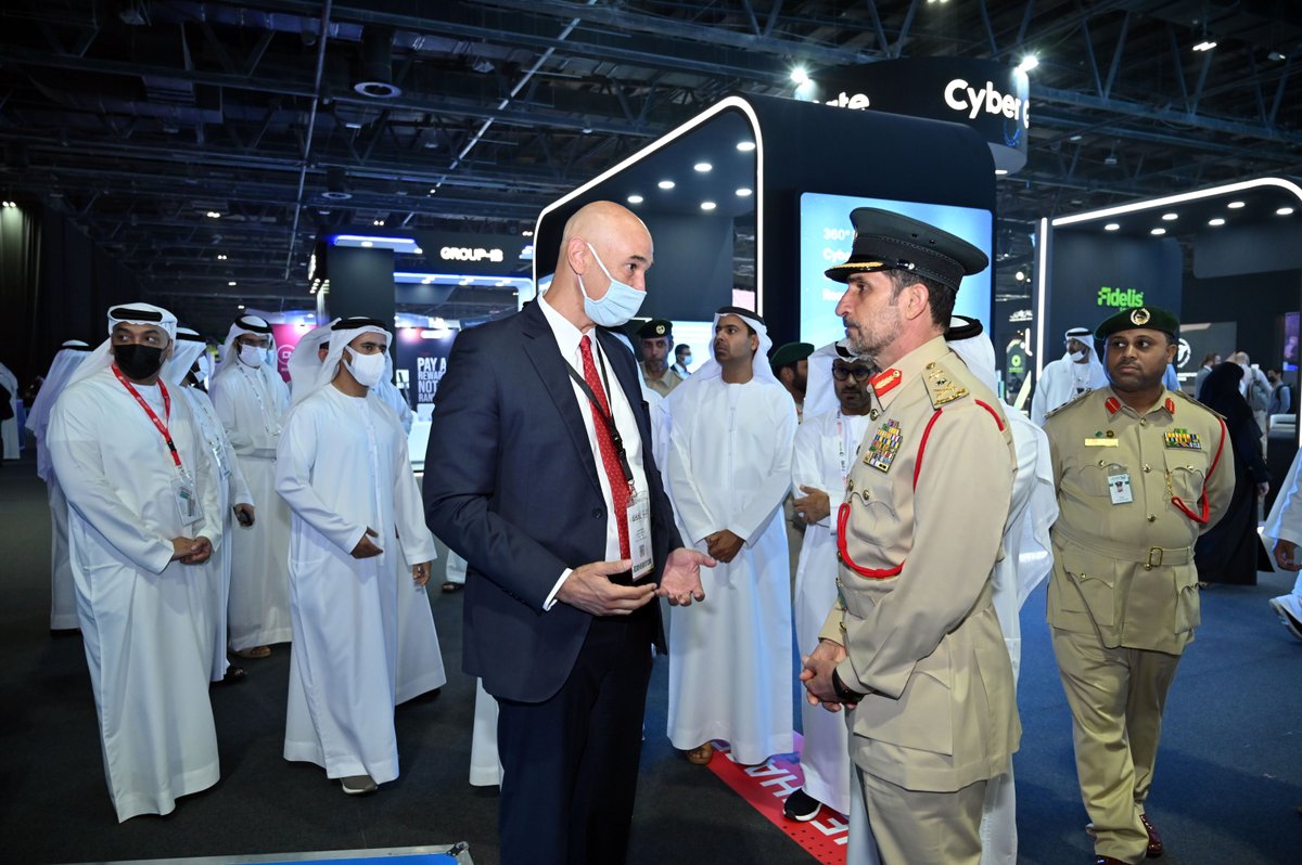 We were honored with the visit of H.E. Abdullah Khalifa Al Marri, Lieutenant General of Dubai Police at the Microsoft Hub in #GISEC2022 to explore the latest showcases in Microsoft Cybersecurity solutions. #MicrosoftUAE <a href="/GISECGlobal/">GISEC GLOBAL</a>