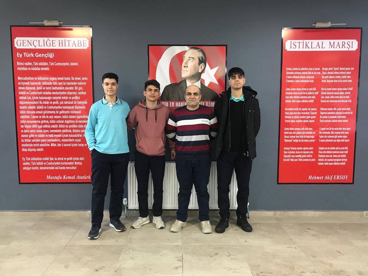 HafAihl's tweet photo. Öğrencilerimizi tebrik ediyoruz 👏🏻👏🏻👏🏻 @Corum19MEM @AlacaMem @dogm_arge @meb_dinogretimi @omerfatihpenpe https://t.co/7fylr495IW