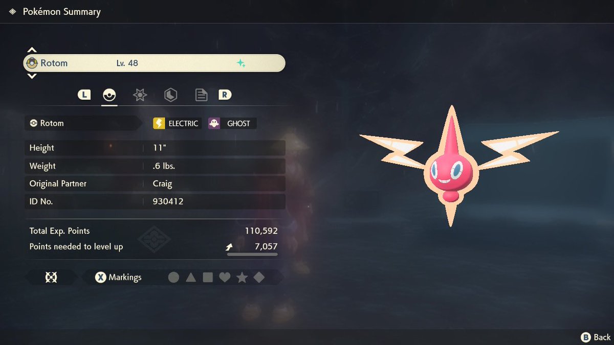 thenoblehero's tweet photo. Made another new shiny friend! ✨
#shinyrotom #shinypokemon #shinyhunt #pokemon #PokemonLegendsArceus https://t.co/SpAStMuZJM