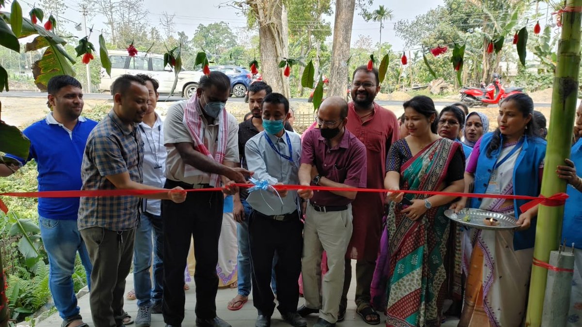 AyangTrust's tweet photo. A handicraft shop was opened by SHG trainees in Phuloni, Majuli. The women participated in trainings by Ayang &amp; @ASRLMSAssam &amp; was supported by @NABARDOnline. The shop was inaugurated by the CGM of NABARD Assam. We are proud to be a part of this venture

#womenempowerment https://t.co/a4adpF7I3o