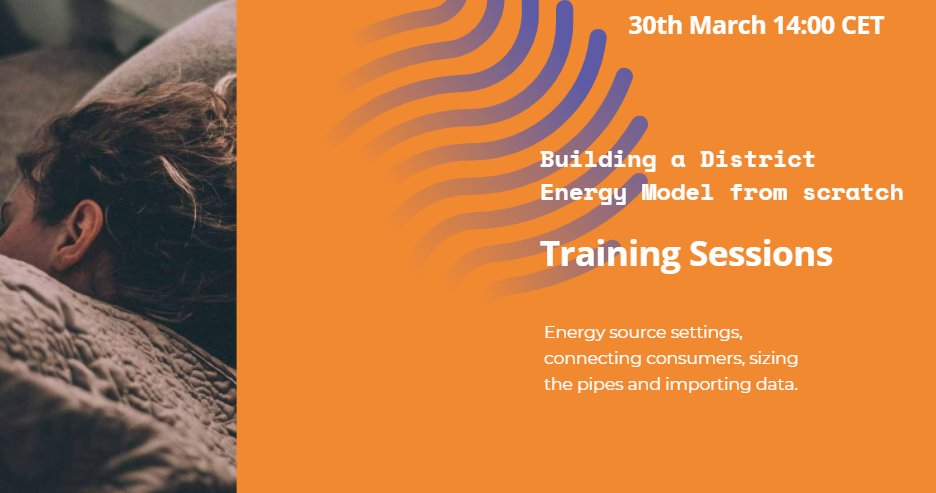 Join us on the 30th of March for our second session on #DistrictHeating modelling with #FluiditHeat - how do you build #DistrictEnergy systems from scratch? tinyurl.com/FluiditHeatBas…