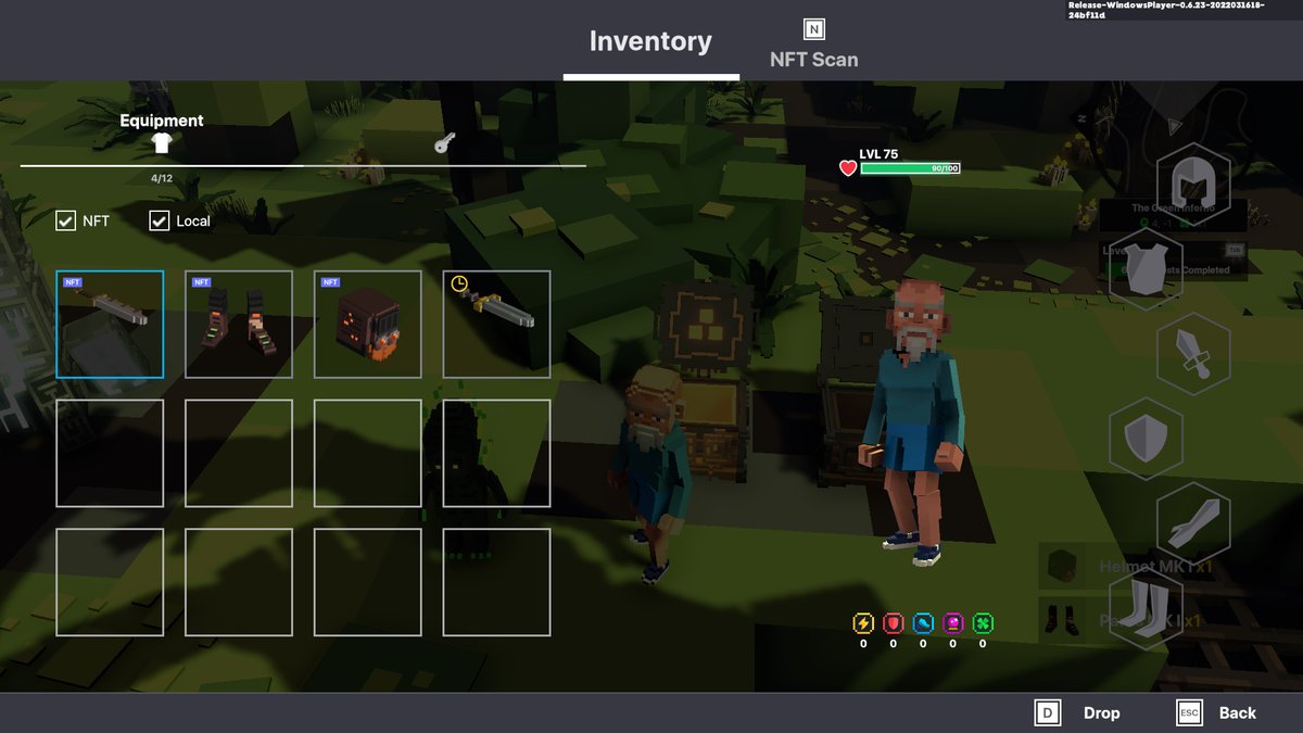 Bodikpopo's tweet photo. @TheSandboxGame I just participated in the daily #SandboxAlphaS2Contest for a chance to earn up to 1,000 $SAND! Starting March 19 - Gather the equipment. Check out my screenshot below!
👇 #SandboxAlphaS2 https://t.co/ScGHC7osbd