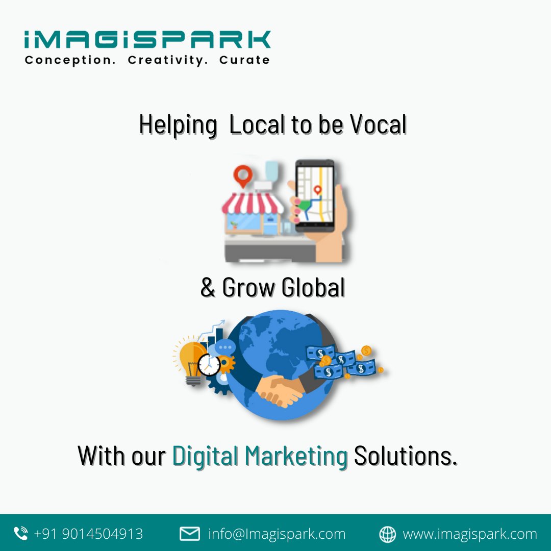 imagisparkk's tweet photo. At Imagispark, we strive to deliver the best digital marketing solutions for businesses looking to expand globally in every aspect.
Contact Us Today at +91 7995672954
Follow @imagisparkk
#digitalmarketing #digitalmarketingcompany #digitalmarketingexpert #SEO #localSEO #imagispark https://t.co/6soXTEdpeD