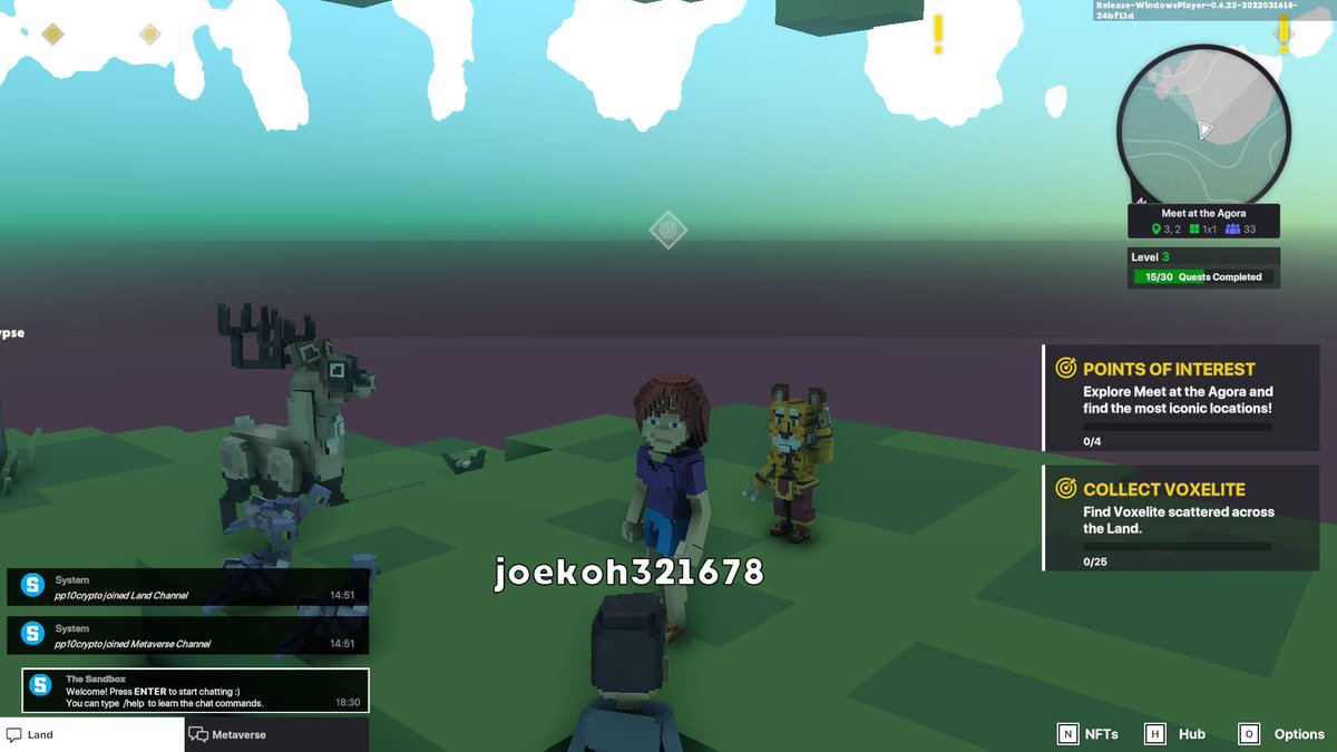 ppsibcrypto's tweet photo. @TheSandboxGame @binance gm

I just participated in the daily #SandboxAlphaS2Contest for a chance to earn up to 1,000 $SAND! Starting March 20 - Show us your favorite Zodiac character. Check out my screenshot below!
👇 #SandboxAlphaS2 https://t.co/zERLaIHSgq