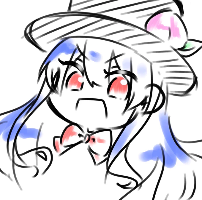  この前の子デフォばーじょん!てんしちゃん!!この子は名前覚えたよ! 