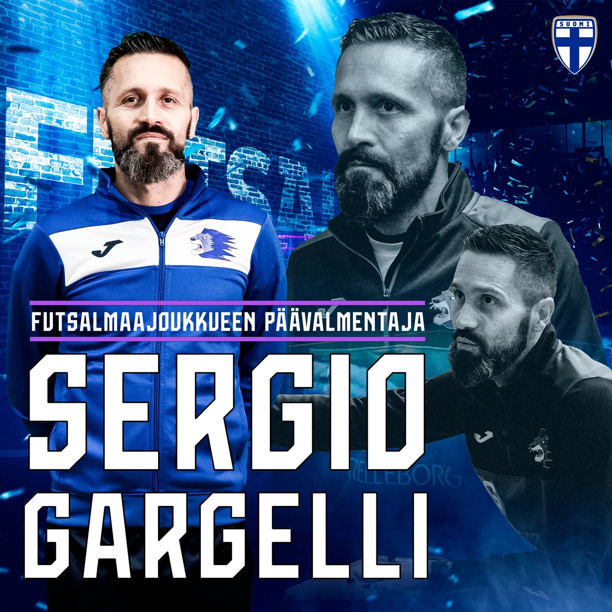 FutsalSuomi's tweet photo. Italialainen huippuvalmentaja Sergio Gargelli miesten futsalmaajoukkueen päävalmentajaksi! | Gargelli toimii tuoreen sopimuksen myötä futsalmaajoukkueen päävalmentajana 30.6.2025 asti. 🤝

In bocca al lupo Sergio!

Lue lisää ➡️https://t.co/3MQ40Ivywa

#Futsal #FutsalFi https://t.co/i5edt8eI5p