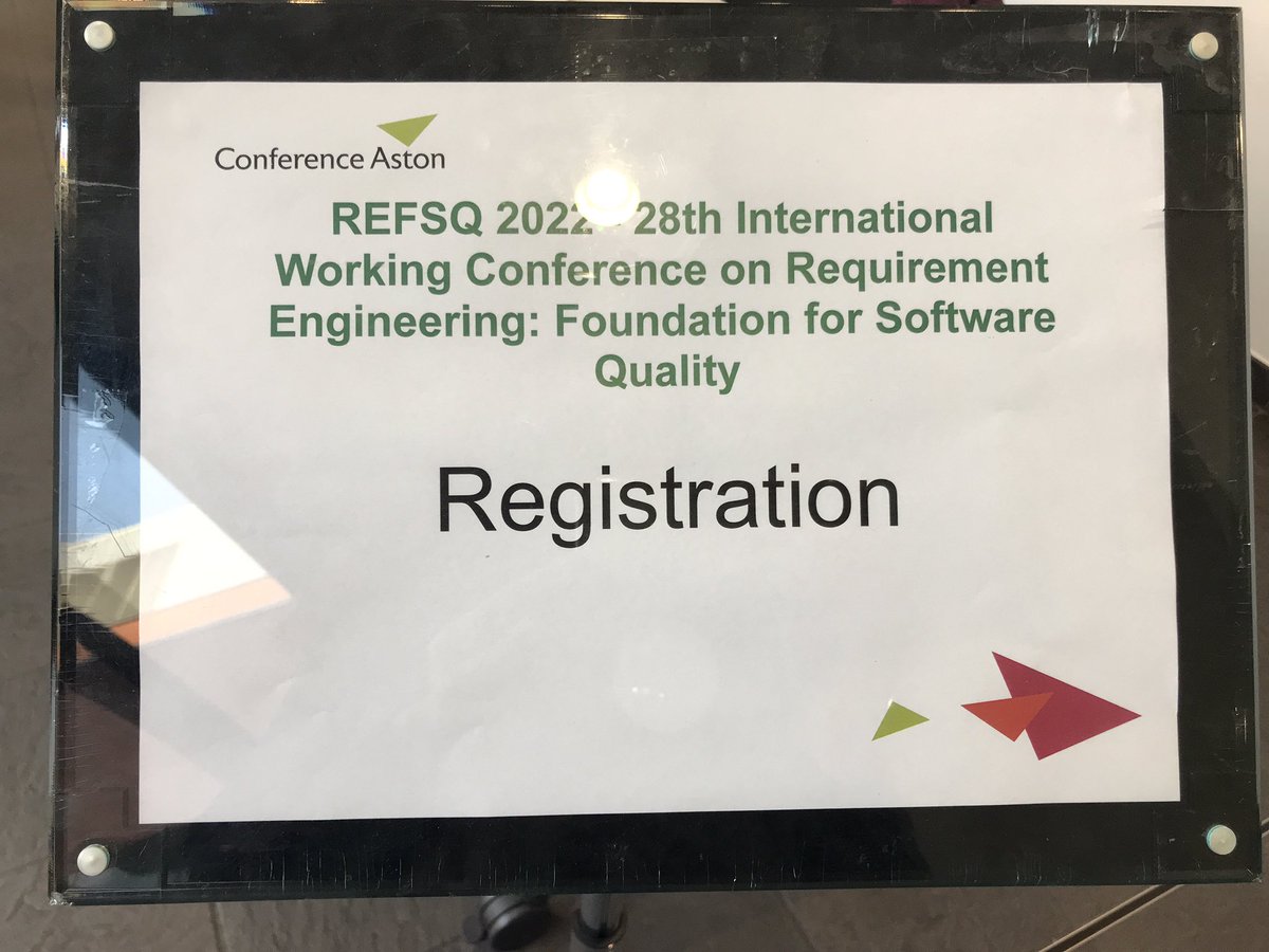 nellybencomo's tweet photo. #refsq22 we are open at Registration Desk. Welcome to #refsq22 it’s been a long time! https://t.co/UtRqVCxE8z
