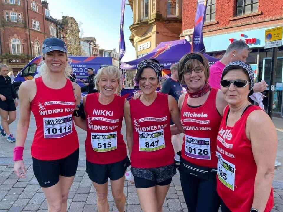 Well done to our members running the Wigan half marathon in the sunshine yesterday 🐝🏃🏼‍♀️🌞