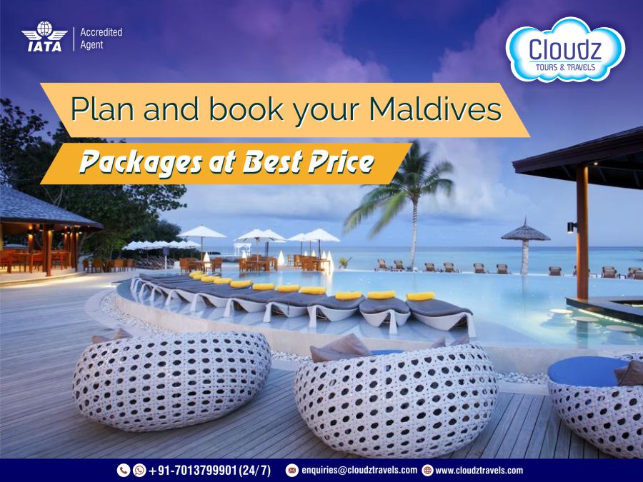 Find the perfect vacation package for the Maldives

Contact : +91-9885269913, 7013799901 (24/7)

Visit: cloudztravels.com

#cloudztravels #travelcompany #flightticketsbooking #maldives #Maldives2022 #maldivesresorts #maldivesdiaries #biyadhoo #honeymoon #honeymoonvibes