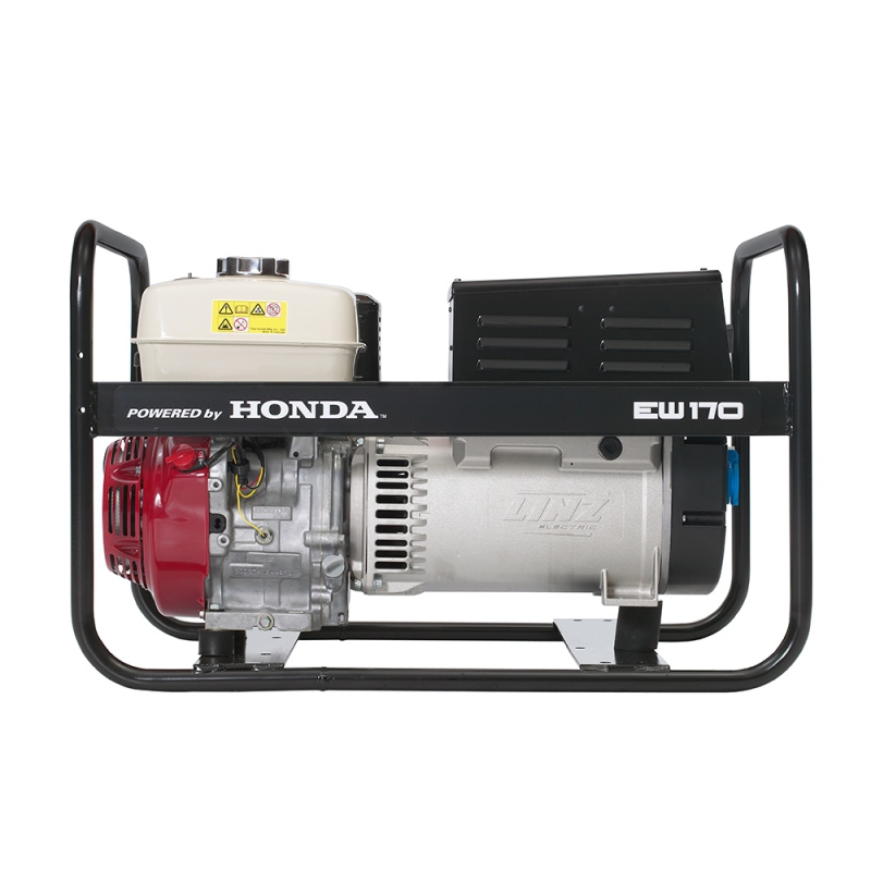 maquirenta's tweet photo. Motosoldadora EW170 con motor Honda de corriente alterna pensada para el particular. Podrás emplear electrodos de 1,5 a 3,25 mm y disponer de corriente monofásica. Kit de ruedas opcional. https://t.co/60oi2bPIdd