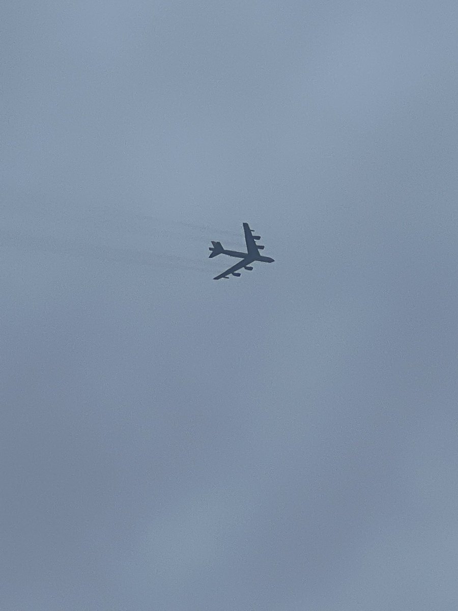 Tyrrell316's tweet photo. @scan_sky Over Cheltenham. Heard them behind the clouds. https://t.co/5BVY0GKnm7