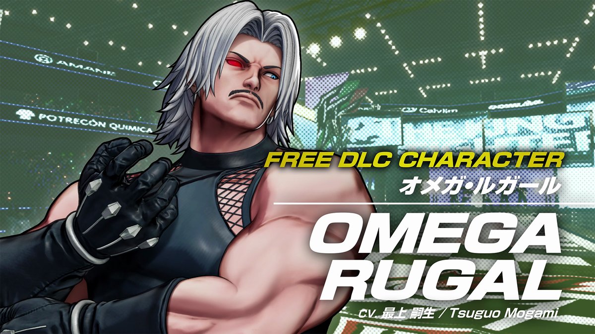 【KOF XV】
OMEGA RUGAL, a free DLC character is coming to KOF XV on April 14th!
A new game mode, BOSS CHALLENGE, will also be added!
Get ready!

>Trailer
youtu.be/pO5qI_RyXT0

#KOF15 #KOFXV