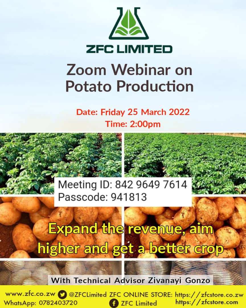 Potato Farmers, here is an opportunity to learn and earn. Make a date with us!