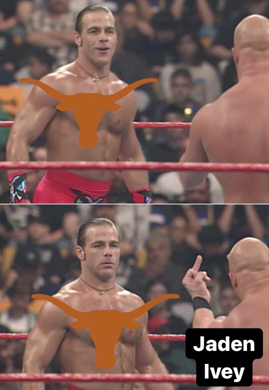 Pickswise's tweet photo. *Texas cuts the lead to one possession*

Jaden Ivey: https://t.co/BfFAd90xdy