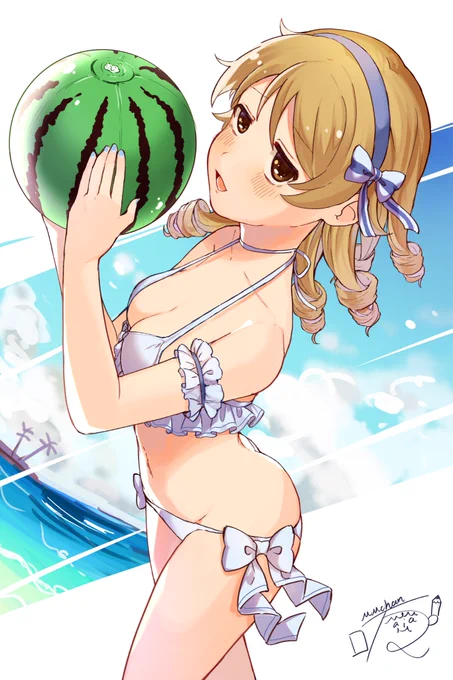 【skeb】水着くぼ🍉 
