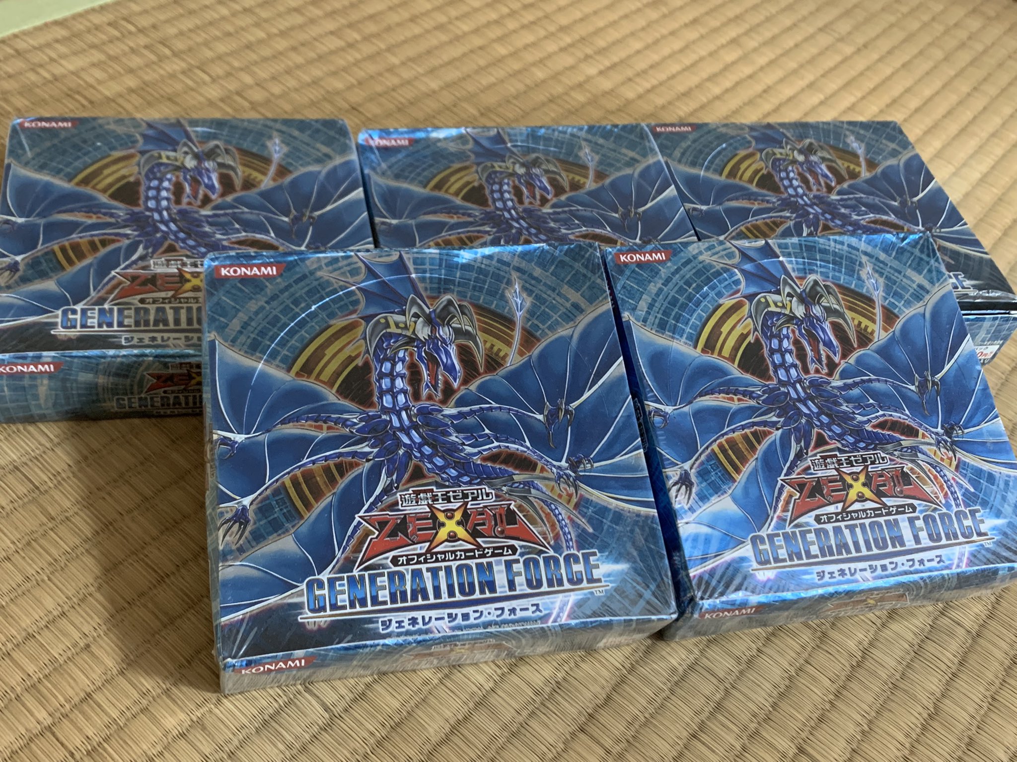 遊戯王ゼアル ジェネレーション・フォース 新品未開封ボックス 遊戯王