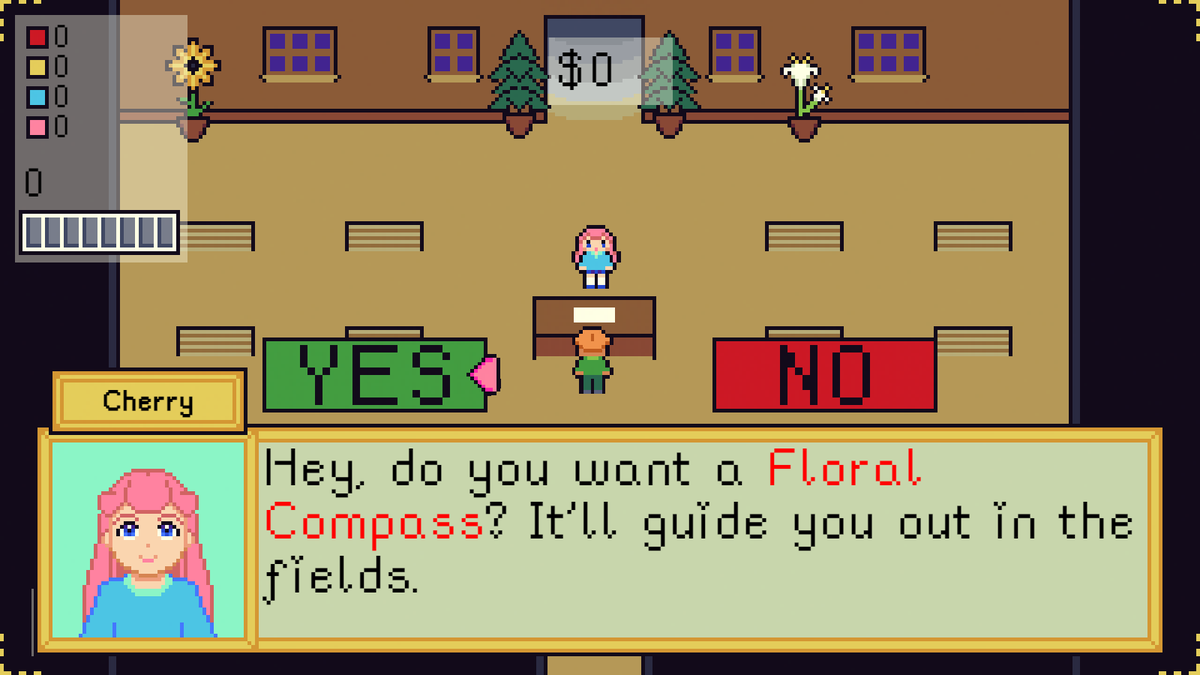 SkidesGames's tweet photo. May's Flowers is now available to play as a free demo!
This is my first ever public game release so I am very excited! Music created by @EmmanuelNSmith
Created for the #GreatSpringGameJam2022, play and rate the game here: https://t.co/B7g8ihB1g1
#gamedev #MaysFlowers https://t.co/8Hq4je8FLV