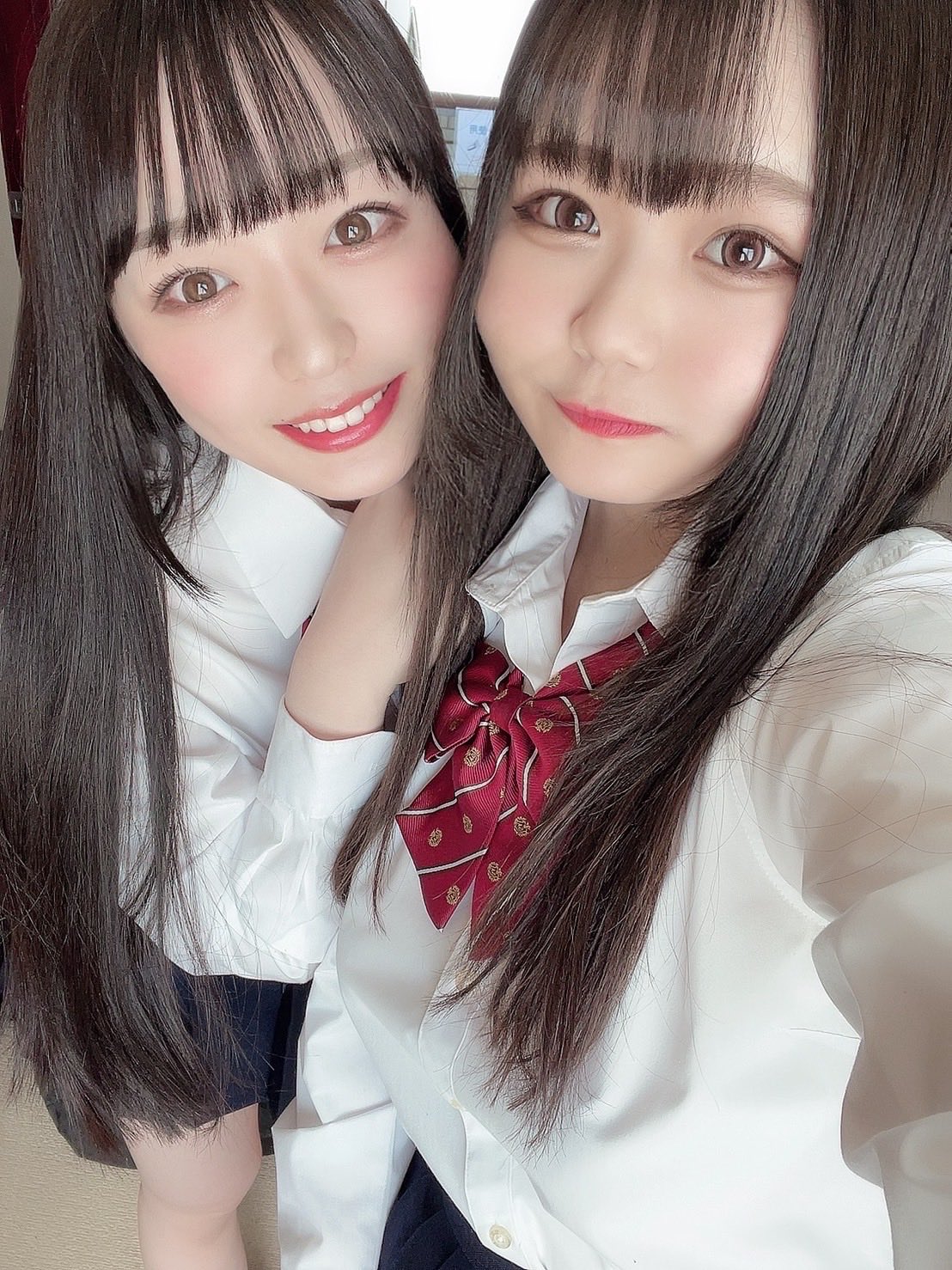 ACT manager on X: 高橋りほちゃん、高瀬りなちゃん の2ショットいただきました。 2人とも制服お似合いです😊 #高橋りほ  #高瀬りな #ACT t.coJW46L17LNl  X