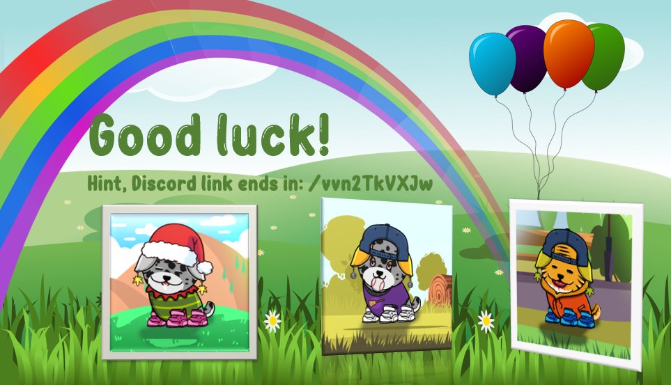 Any interaction with this post over the next 24 hours will be considered for whitelist, OG, or a free mint.  Must be in our Discord to qualify. 

#NFTCommunity #NFT #ETH