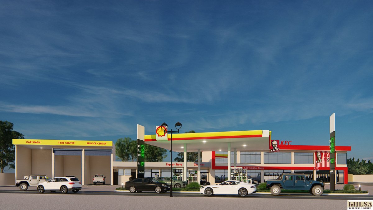 WilsaBuilders's tweet photo. Proposed Shell Petrol Station @ Malaa,Kagundo Road.
Features: A filling area,fore court apron,Washing bay,Tyre center,Service center,Convinience store,Staff offices,Power room,Lettable spaces and washrooms.
#Designproposal #DesignandBuildsolutions #Buildingyourdream https://t.co/Y2b31CeRRy