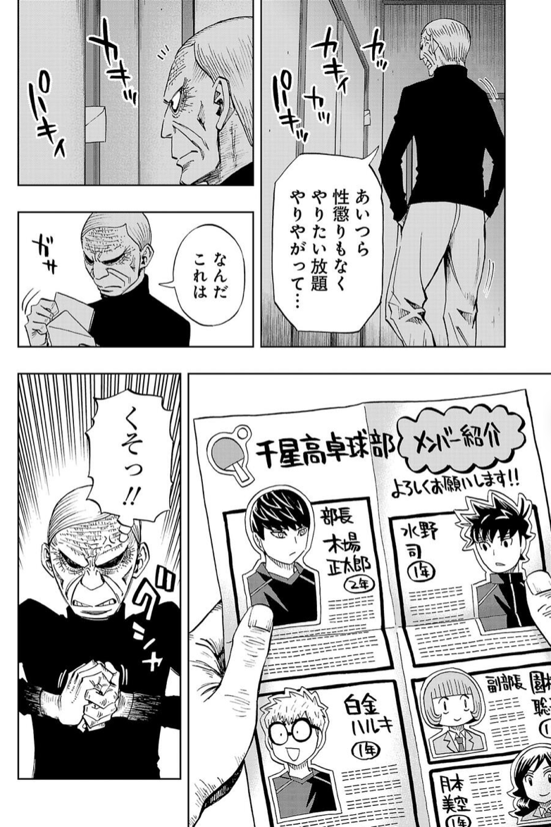 前回のネームと原稿比較。
千星高メンバー紹介はプロデューサーの二人が頑張って少し凝ったものにしたようです。 