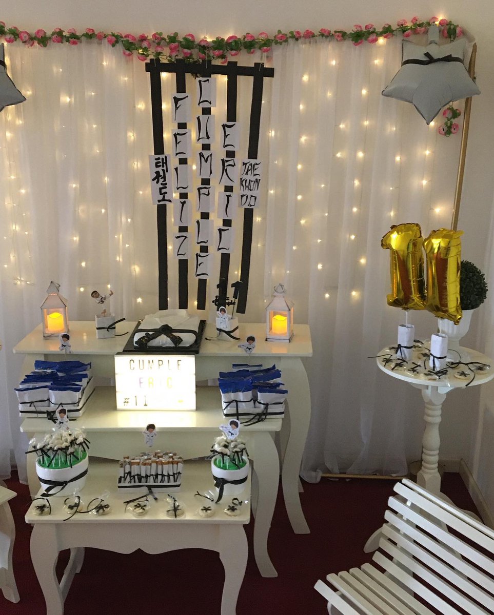 Cumple 1️⃣1️⃣ de Eric.
.
#waikikieventos #fiestasinfantiles #cumplestematicos #candybar #taekwondo #salonesinfantiles #festejosinfantiles #11años #kidsparty #kidspartydecor #peloterosinfantiles #cumple #salonesinfantilesencaba #cumple11