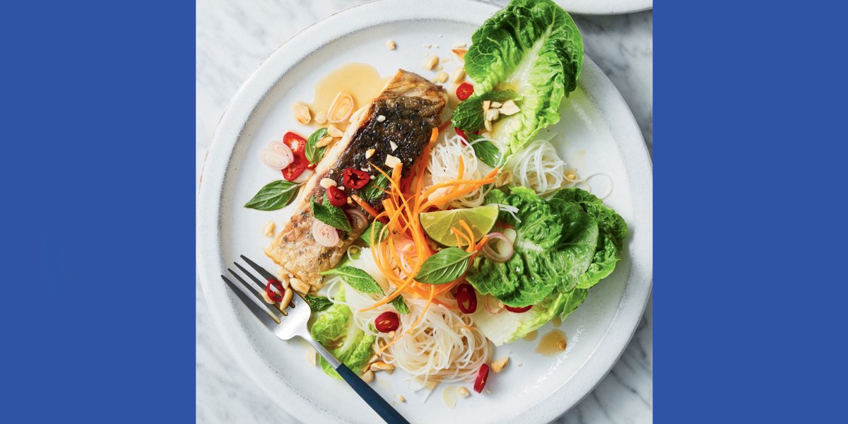 HumptyDooBarra's tweet image. Crispy-skinned Barramundi with Vietnamese-style salad

Find the full recipe over on our Instagram page 🤩 😋

@woolworths #humptydoobarramundi