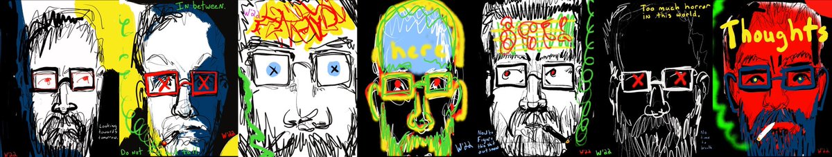 One week in the mirror.