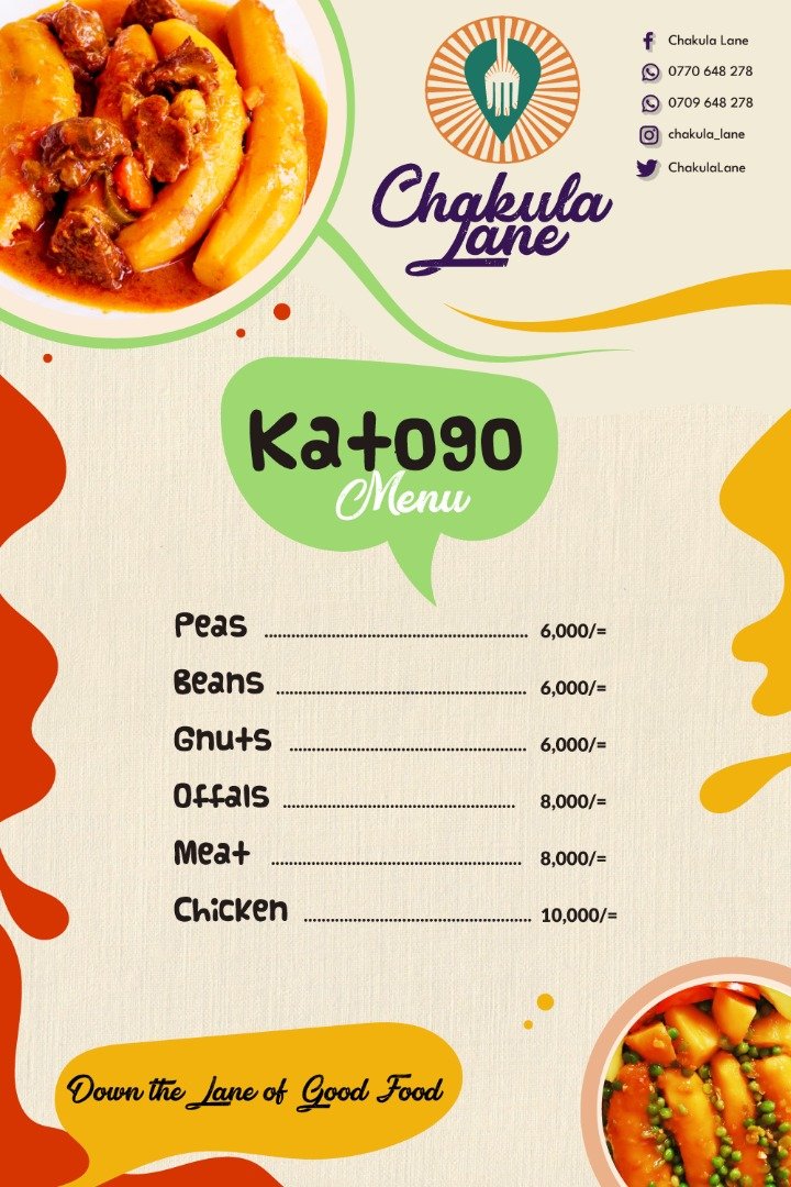 ChakulaLane's tweet photo. Mwasuze mutya 🤗 
A GoodMorning from Chakula Lane to you! 

#FoodPhotography #Lunch   
 #CelebratingWomen #FoodLove #Uganda #BUBU #InstaFood #Love 
#MeatLover   #Katogo  #Meat #BrunchBuffet #BrunchLover # #MeatLove #HealthyFoodLover https://t.co/fj0dZ3XJp5