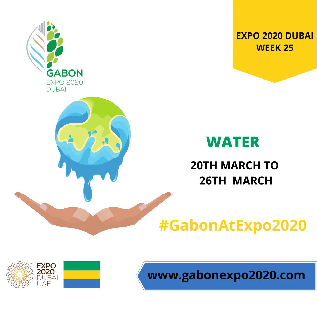 Topic: How will we protect our most precious resource today and tomorrow?
Sujet : Comment allons-nous protéger notre ressource la plus précieuse aujourd'hui et demain ?
#lastweekofexpo2020 #Expo2020Dubai #gabonatexpo2020