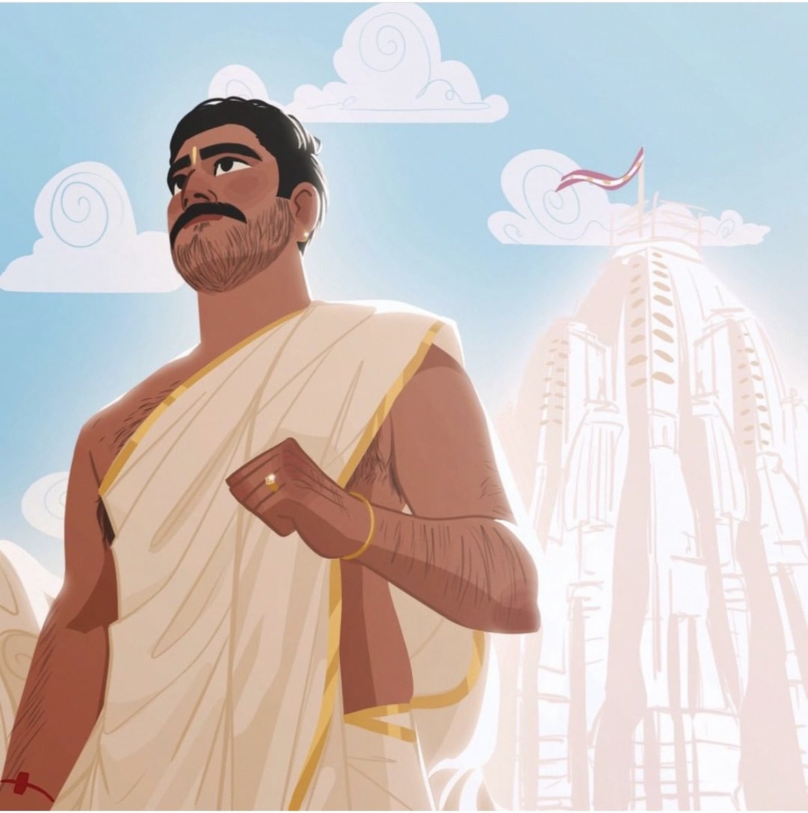 incrediblejaini's tweet photo. #Art representation of a #Jain #Shravak 
Credits: Arsalan Khan 
#incrediblejainism https://t.co/sZGiLBk3mJ