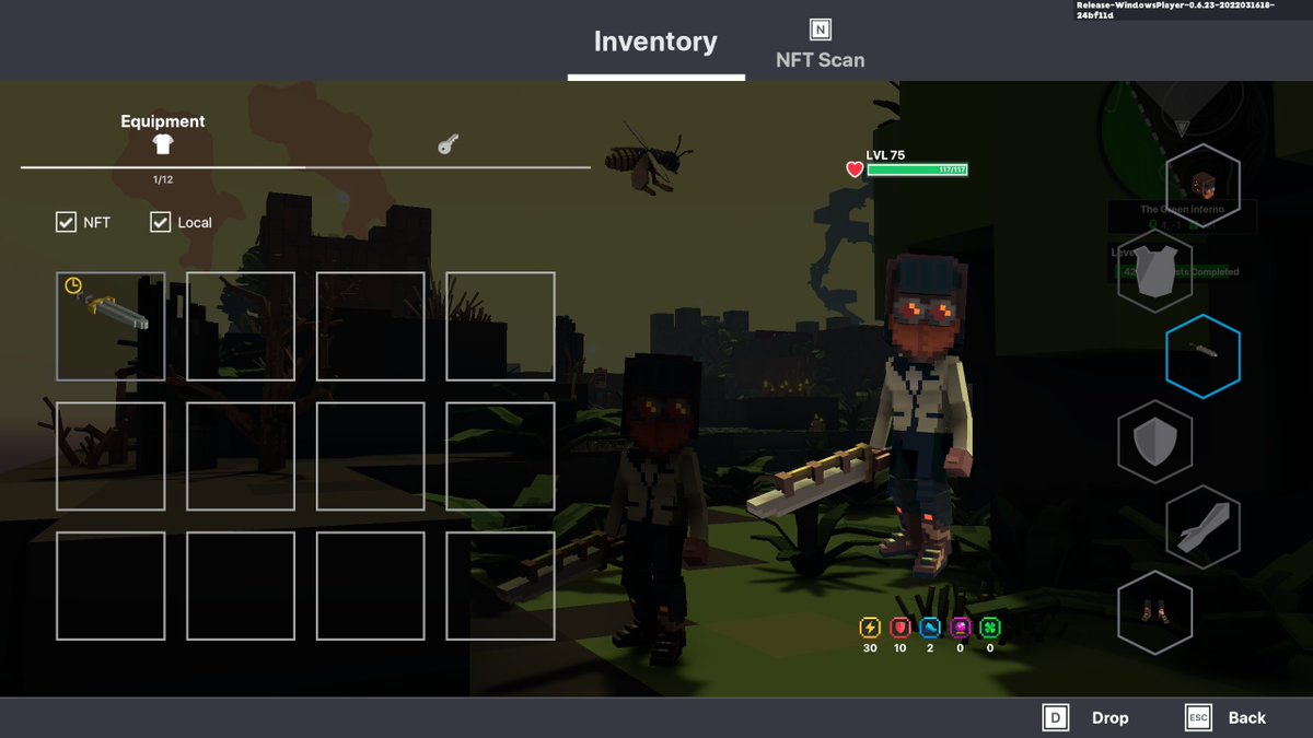 Badassinc69's tweet photo. @TheSandboxGame I just participated in the daily #SandboxAlphaS2Contest for a chance to earn up to 1,000 $SAND! Starting March 19 - Gather the equipment. Check out my screenshot below!
👇 #SandboxAlphaS2 https://t.co/5YGdMzbQZN