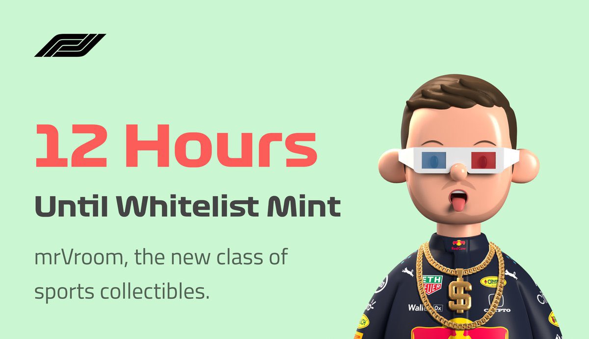 mrVroom | F1 Inspired NFTs tweet media