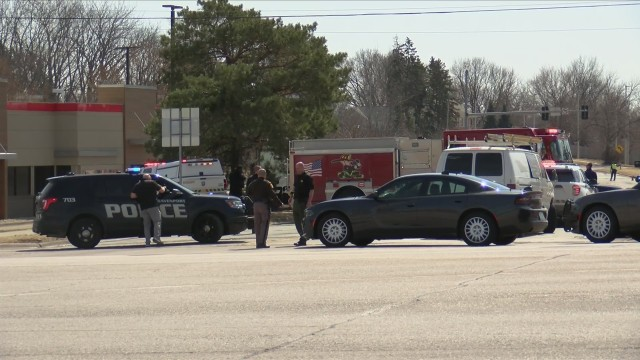 #UPDATE: "That was very sad, and a hard thing to watch," said Alexus Schaeffer, one of many people who witnessed a man take his own life after a pursuit turned standoff happened Sunday afternoon in #DavenportIA. Police are not releasing the name of the man at this time. #Iowa