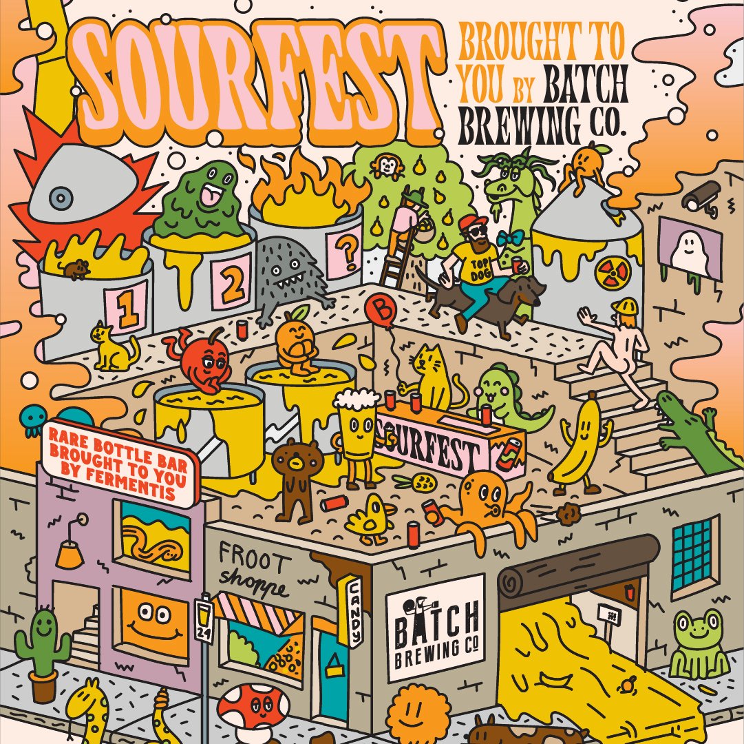 Well, Saturday was an absolute blast, thank you to everyone that showed out for Sourfest 2022. As always we are going to be scaling up the crowd favourite from the Batch taps, comment &amp; let us know which was your favourite!!!