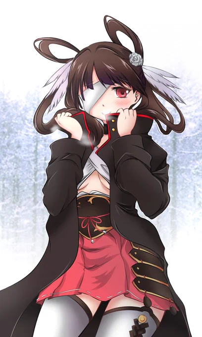 今日のお出迎え巫剣ちゃんは……敦賀正宗!闇を斬り咲き、いざ咲き誇らん!# 