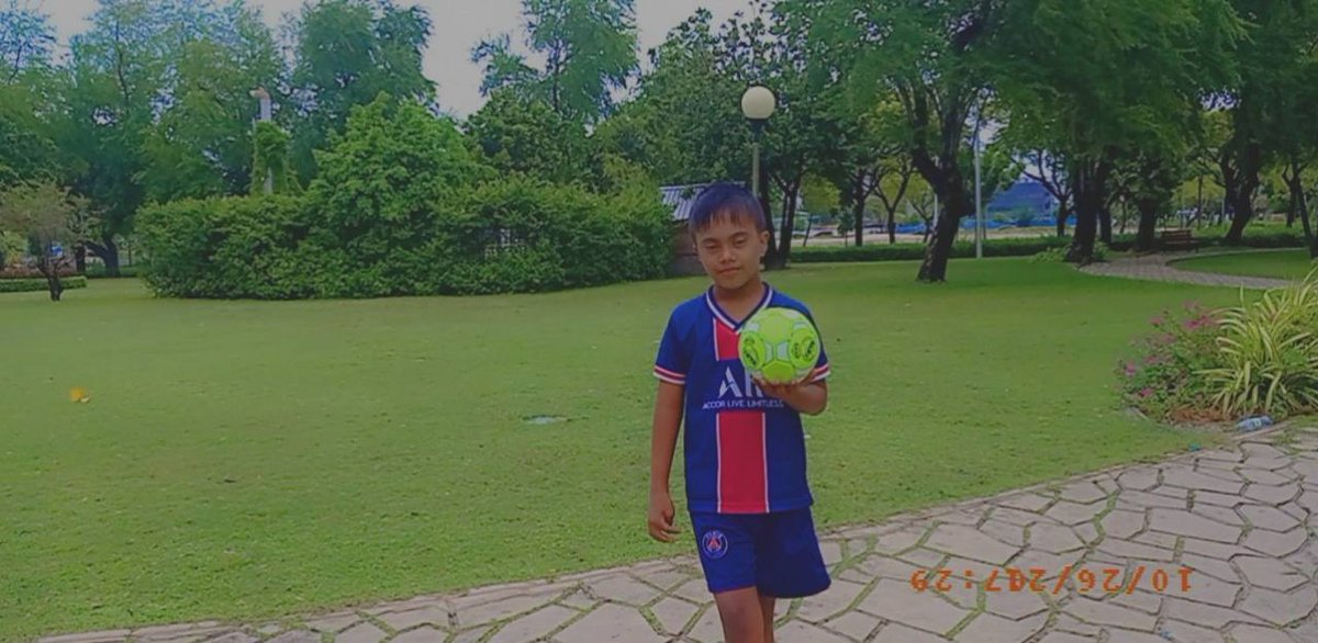bankofmaldives's tweet photo. Say hello to Ahmed Yuan Shamil! Yuan is 11 years old and loves football and being active throughout his day. He enjoys painting as well! #InclusionMeans being heard, respected, and appreciated by our community. https://t.co/G8KHlvDPrb