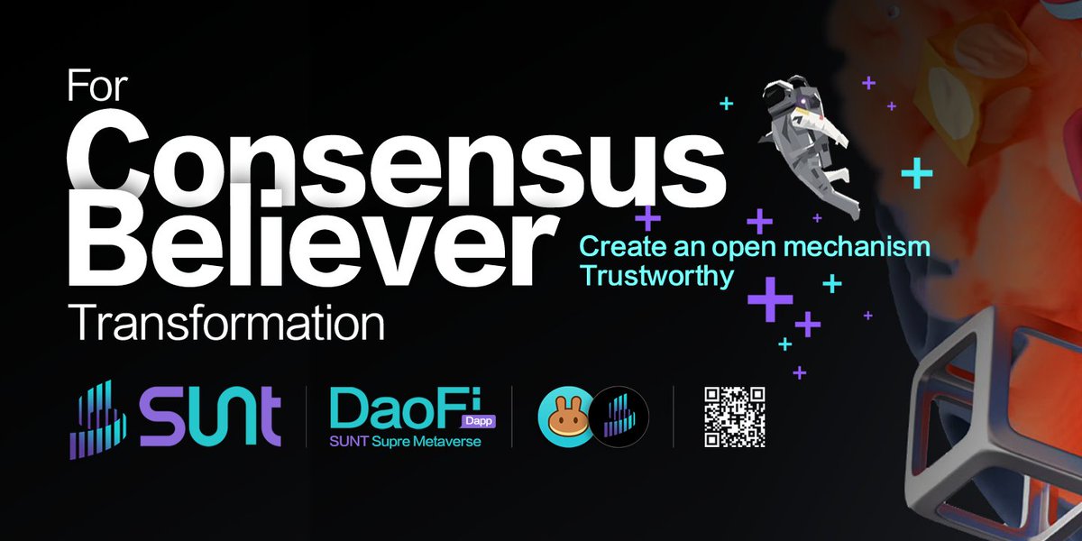 We are about to usher in an exciting moment. The core mechanism of 【SUNT·DaoFi】smart contract system - LP reward, POS reward, tax reward, consensus ranking and other functions will be officially launched soon.

# dapp.sunt.cc