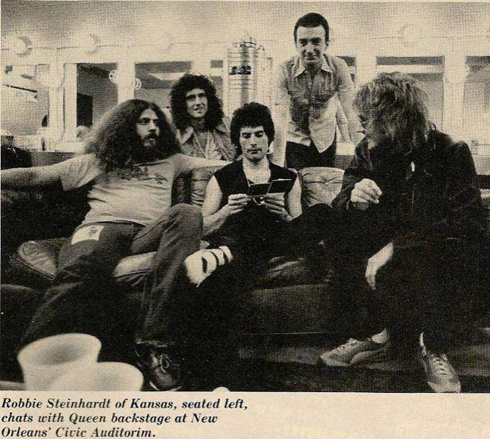 rogtaylooor's tweet photo. the boys backstage at new orleans civie auditorim, circa 1978! ✨ https://t.co/00Ft8JqnCI