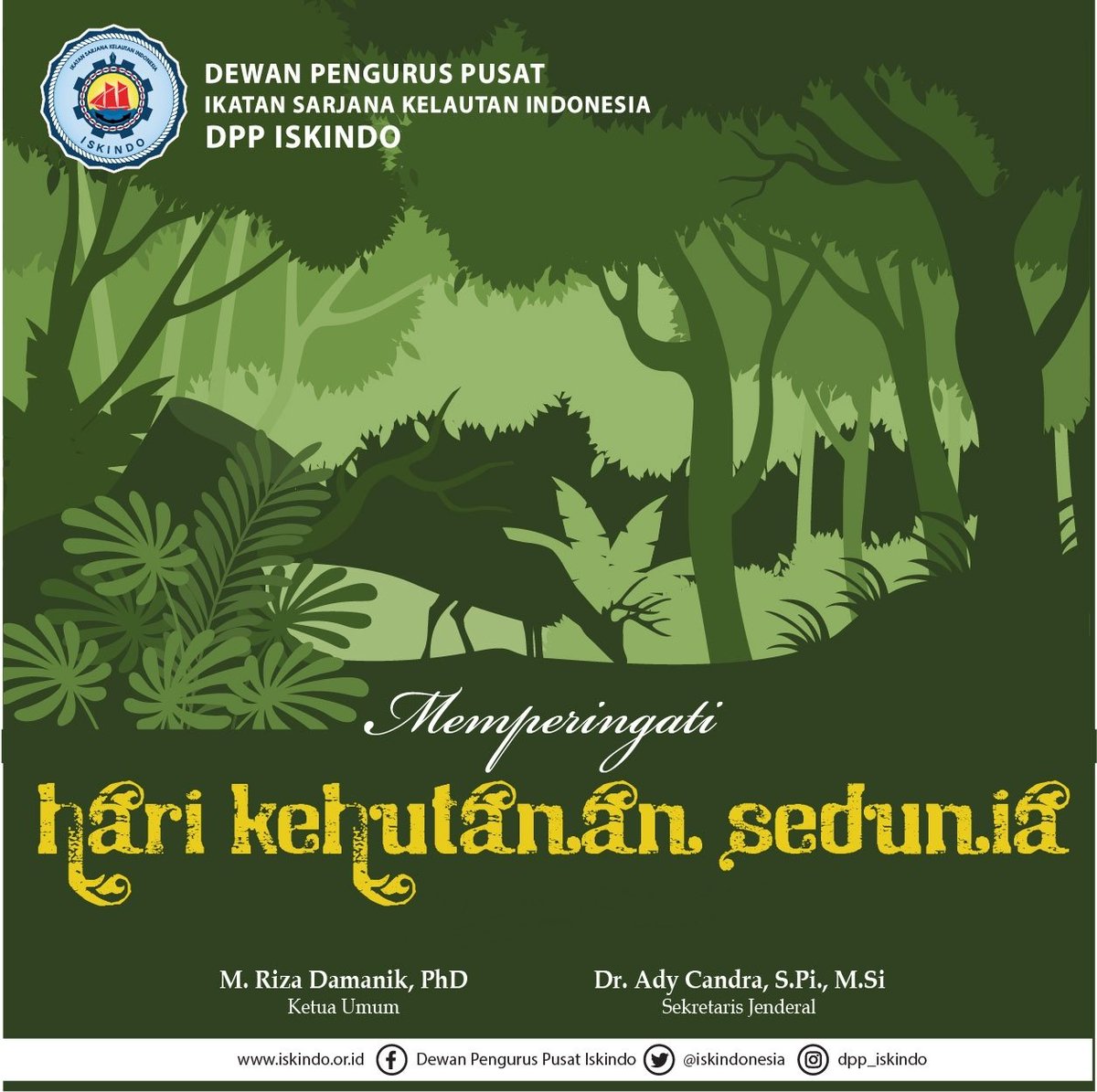"Ketika kita menyembuhkan bumi, kita menyembuhkan diri kita sendiri."
