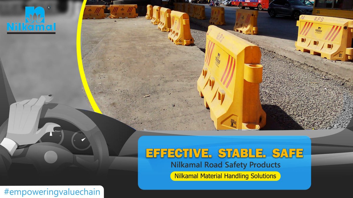 Nilkamal Road Safety Products are uniquely designed and well-engineered for easy handling and installation. 

More: - bit.ly/3EsVr8S

#NilkamalMaterialHandling #Nilkamal
#RoadSafetyProducts #safetyproducts #safety #roadsafety #road #safe #EmpoweringValueChain