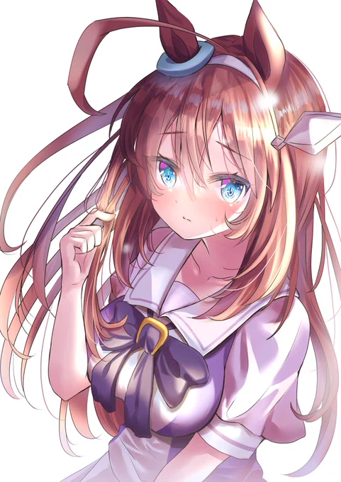 #三連休はフォロワーさんが増える
ミホノブルボンが大好きでよく描いてます。 