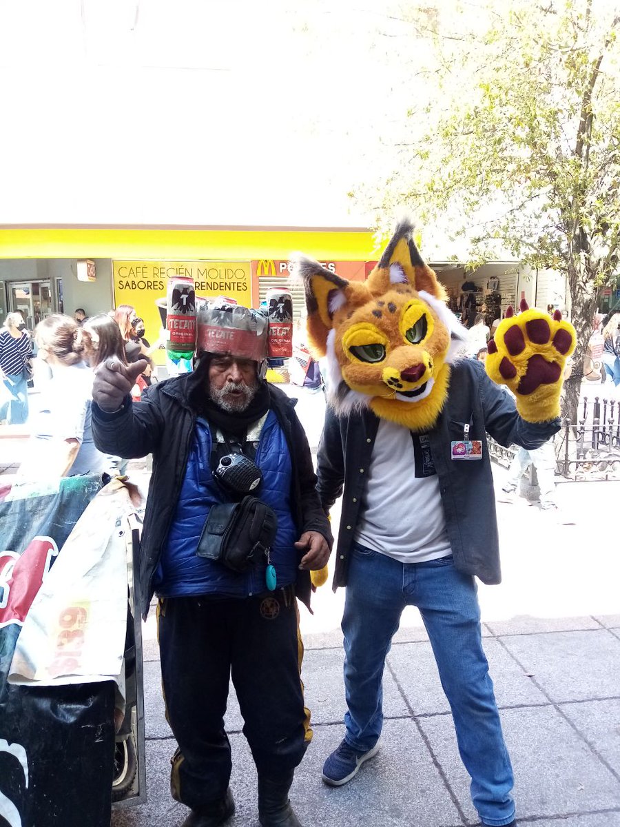 brushiemonster's tweet photo. Tecateman. #Furnexion https://t.co/FymXiCityV