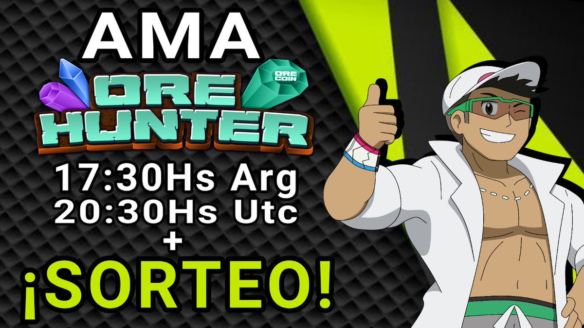 OreHunterGame's tweet photo. Anuncio de AMA🔥🔥

⏰Hoy a las 20:30h UTC nos reuniremos con @TanitoNft y estaremos respondiendo todas sus preguntas.

Son todos bienvenidos 🙌.

https://t.co/R3WKlhuWjh https://t.co/6G6j2iMtQj