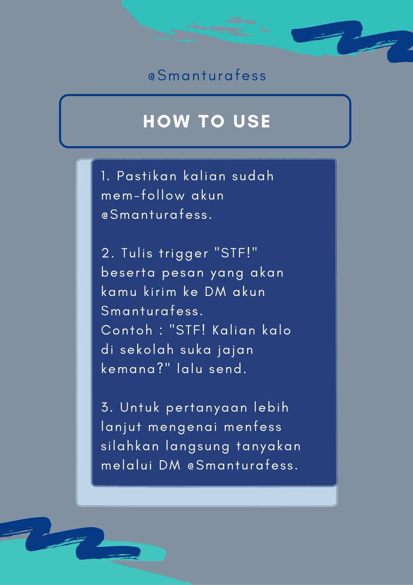 Smanturafess's tweet photo. Check our pin!! https://t.co/Ck4cjYTgwd