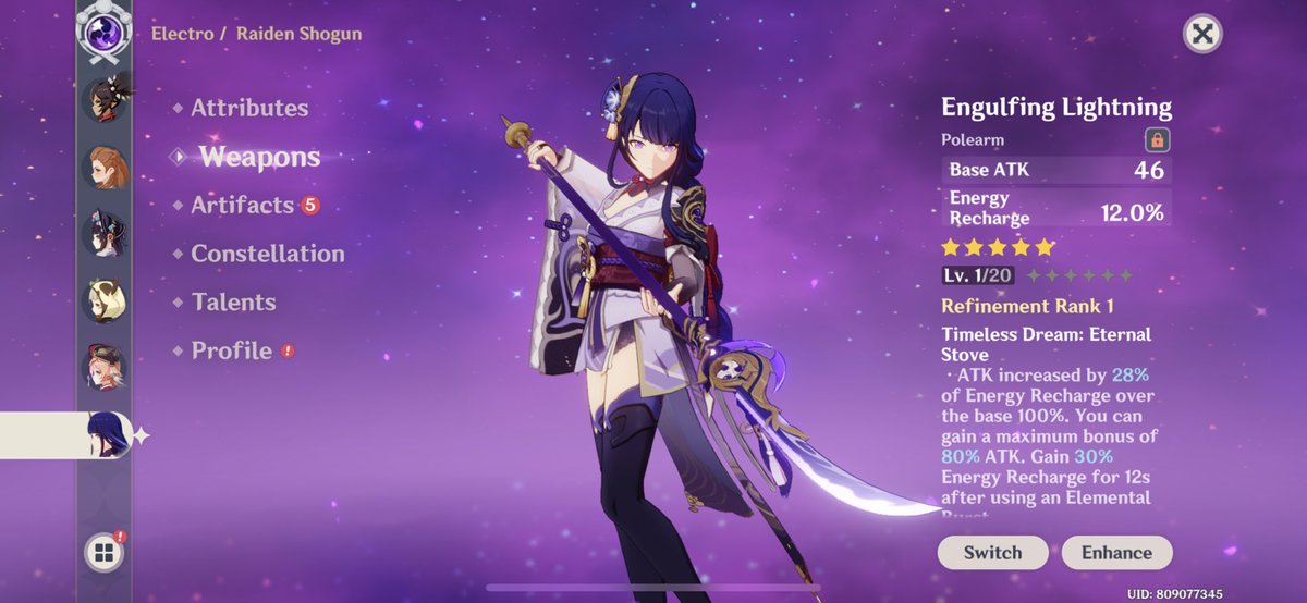 zaaaii19's tweet photo. Thank you Merch Ban
๐Raiden Shogun and Engulfing Lightning Haver ๐๐ญ๐ฅฐ๐๐๐
PS Lost 50/50 to Keqing so I have to ๐ณ abit .. donโt want to cry and wait for another year ๐
#GenshinImpact #RaidenShogun #EngulfingLightning https://t.co/sDLQM4uieD