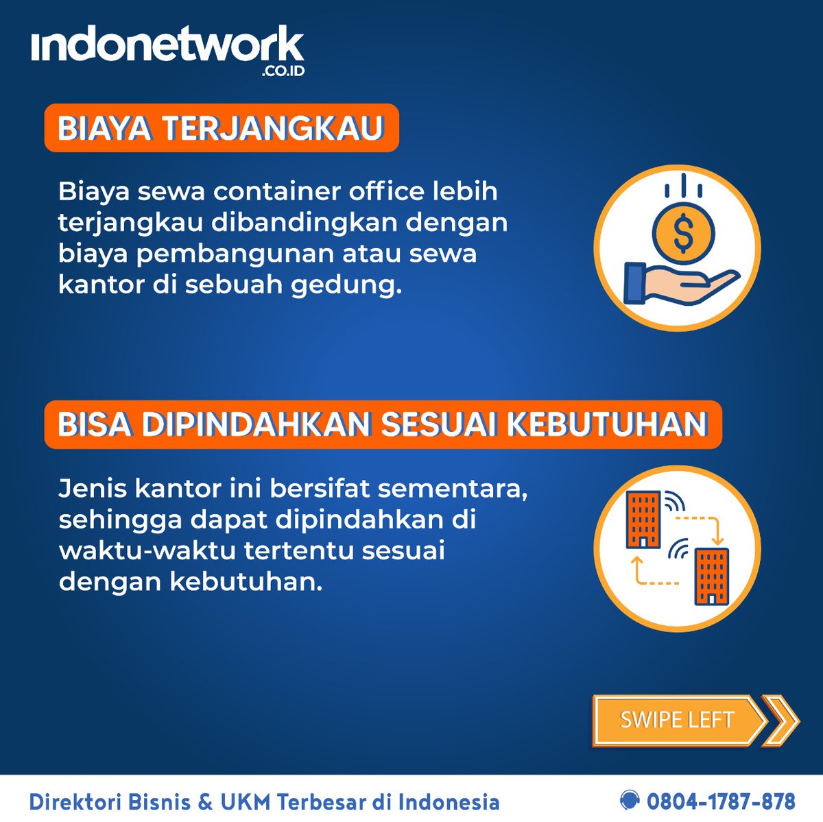 indonetworkcoid's tweet photo. Container office merupakan salah satu tempat yang sering dijadikan kantor karena konsep yang unik dan menarik. Namun sebelum itu, Anda perlu mengetahui kelebihan dan kekurangan penggunaan container office.
#containeroffice #sewakontainer #kontainernusantara #indonetwork https://t.co/WI9Yt9utCF