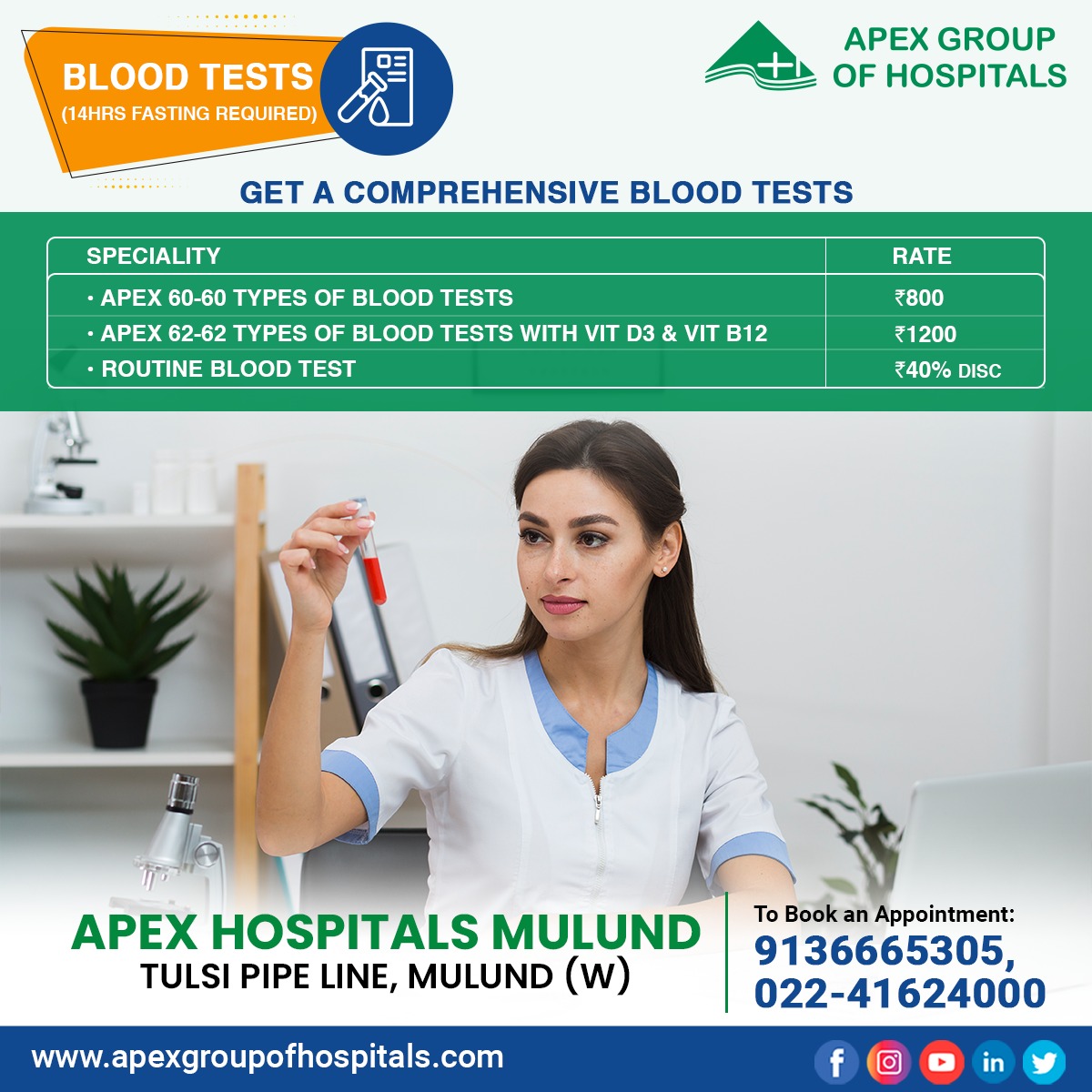 Apex Group of Hospitals tweet media