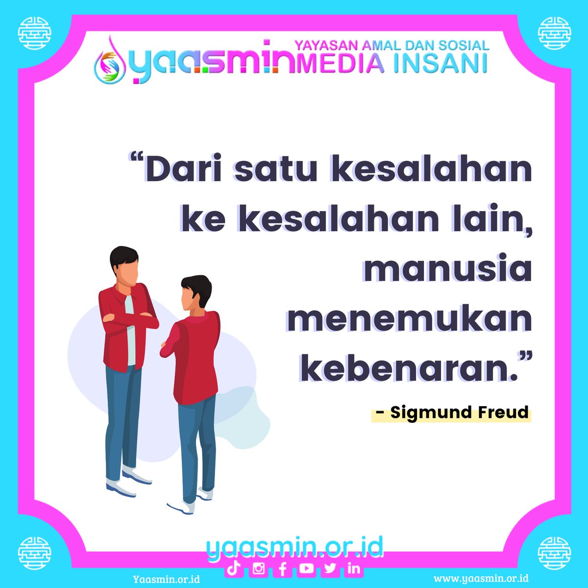 ptsultancom's tweet photo. Hai #sobatYaasmin🥰
Waktunya Reminder of the Day🥳

Tetap semangat ya! Jangan lupa like, komentar dan share postingan ini ya🤗 
#yaasmin #selfconfidence #motivasihidup https://t.co/fDQZqhFpVH